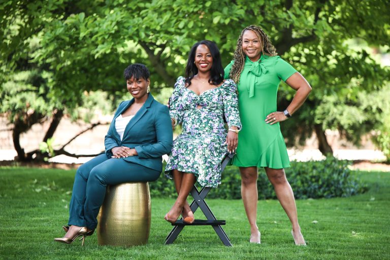 Three professional women representing Park Gold Group, leaders in Illinois family law, serving clients throughout Chicago and surrounding areas with dedicated legal services for women and minority communities.